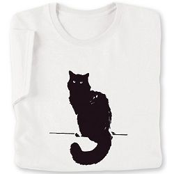 Black Cat Women's T-Shirt
