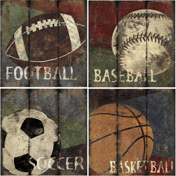 My Sports Canvas Prints for Boy's Room