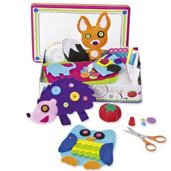 Girl's Sewing Art and Crafts Kit