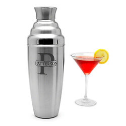 Personalized Oakmont Extra Large Stainless Steel Cocktail Shaker