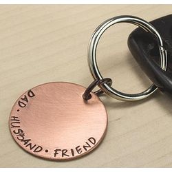 Dad-Husband-Friend Key Ring