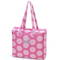 Personalized Pink Maddie Tote Bag