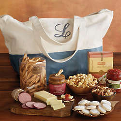 Personalized Snack Tote Gift Basket