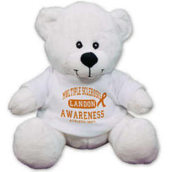 Personalized Mulitple Sclerosis Awareness Teddy Bear