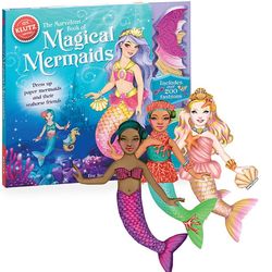 The Marvelous Book of Magical Mermaids Paper Dolls