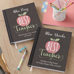 Personalized Favorite Teacher Notebook