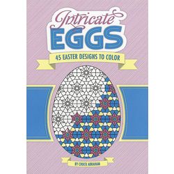 Intricate Eggs Easter Coloring Book