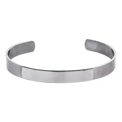Stainless Steel ID Cuff Bracelet