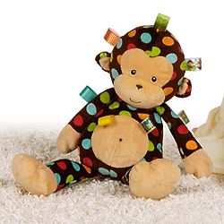 Large Dazzle Dots Monkey Plush Stuffed Animal