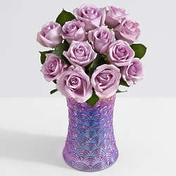 12 Stems of Berry Mojito Lavender Roses