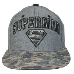 Camo Superman Cap