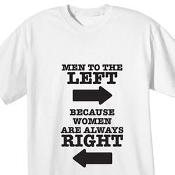 Men To The Left T-Shirt
