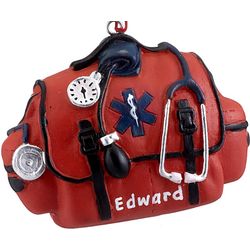 EMT Medical Bag Personalized Christmas Ornament