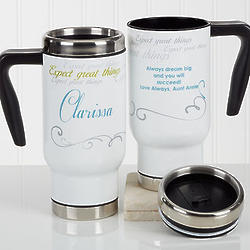 Cup of Inspiration Personalized Commuter Travel Mug