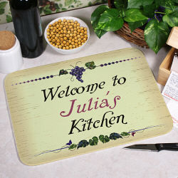 Winery Kitchen Personalized Cutting Board