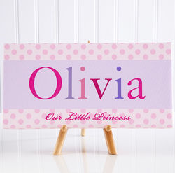 Personalized Just for Them Kid's Name Art