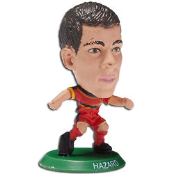 Belgium's Eden Hazard Mini Soccer Figurine 2016