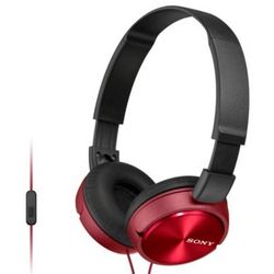Red Headband Stereo Headset