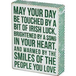 Bit of Irish Luck Plaque