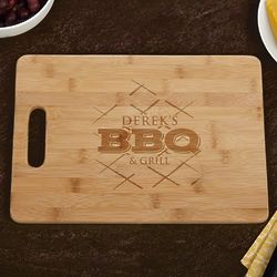 BBQ & Grill Personalized Cutting Board