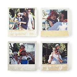 Personalized Photo Coasters with Captions
