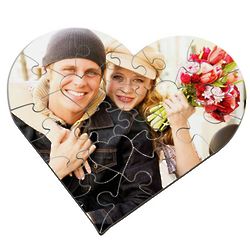 Design Your Own Photo Heart Puzzle