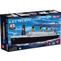 RMS Titanic Liner 3D Model Puzzle
