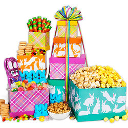 International Happy Easter Gift Tower