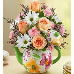 Mom's Tea Party Small Flower Bouquet