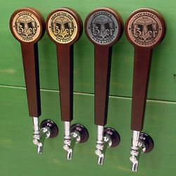 Personalized Bierhaus Beer Tap Handle with 4 Color Options