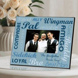 Personalized Groomsmen Picture Frame