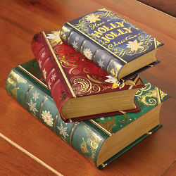 Christmas Book Magnetic-Closure Boxes