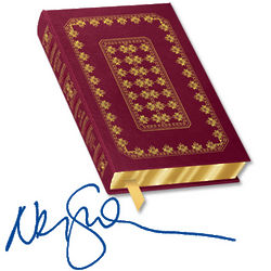 American Gods Signed Book