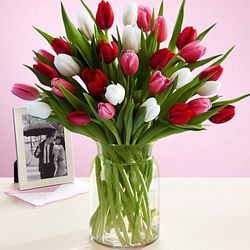 Sweetheart Tulips Bouquet