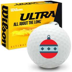 Christmas Tree Decorations 5 Ultra Ultimate Distance Golf Ball