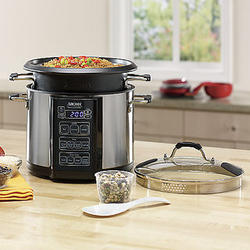 6-Quart Pasta/Rice Cooker and Food Steamer