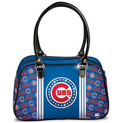 Designer-Style Chicago Cubs City Chic Handbag