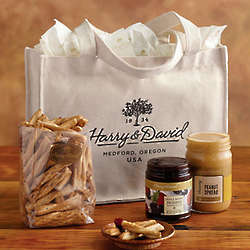 Peanut Butter and Jelly Tote Gift Basket