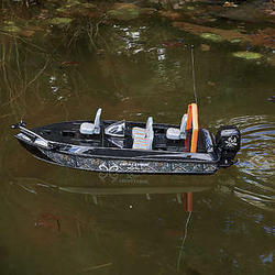 Remote Control Camo Fishing Boat