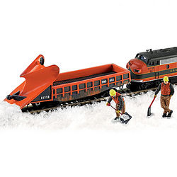 HO-Scale Wedge Snow Plow Train Accessory Set