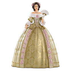Queen Victoria Attends the Stuart Ball Fashion Figurine
