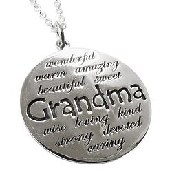 Personalized Loving Grandma Necklace