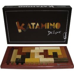 Katamino Deluxe Pentominoes Wooden Puzzle and Strategy Game