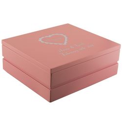 Small Wonders Engraved Pink Jewelry Box