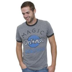 Men's Vintage Orlando Magic Tri-Blend Short Sleeve Ringer T-Shirt