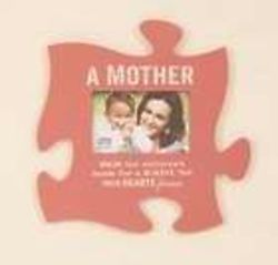 A Mother Is... Puzzle Piece Picture Frame in Pink
