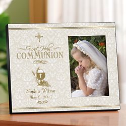 Personalized First Communion Photo Frame