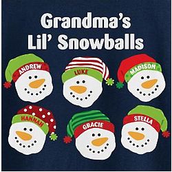 Personalized Lil' Snowballs T-Shirt