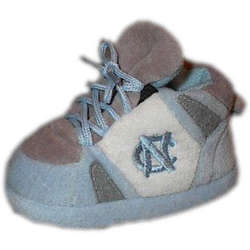 North Carolina Tarheels Baby Slippers