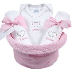 Baby Girl Gift Basket Bucket Hat